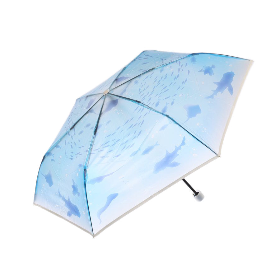W.P.C. Enoshima Aquarium Mini Umbrella Lt Blue (220g)