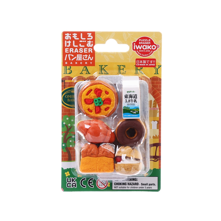 IWAKO Fancy Eraser Bread Set
