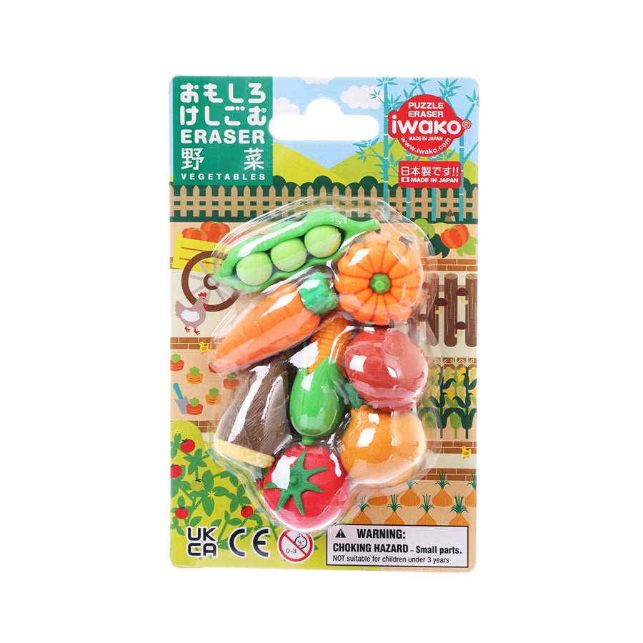 IWAKO Fancy Eraser Vegetables