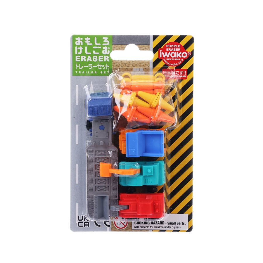 IWAKO Fancy Eraser Car Set