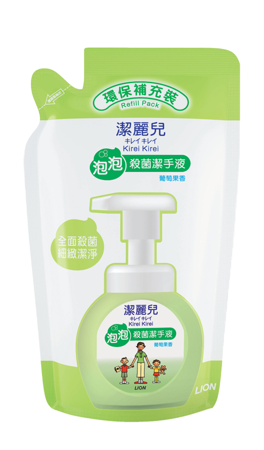 泡泡潔手液補充裝 (葡萄果香) (200mL)