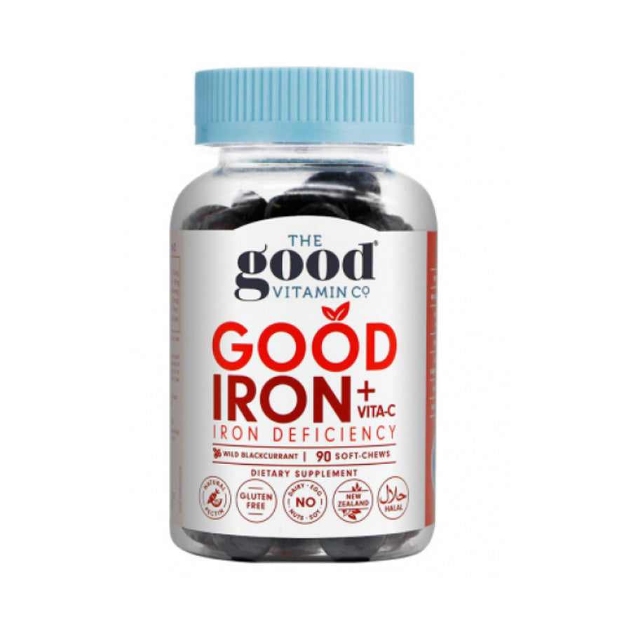 THE GOOD VITAMIN CO Good Iron + Vitamin C Dietary Supplement Gummy (90pcs)