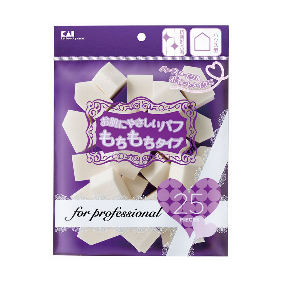 KAI Pro Foundation Puff House 25pcs SBR (25pcs)
