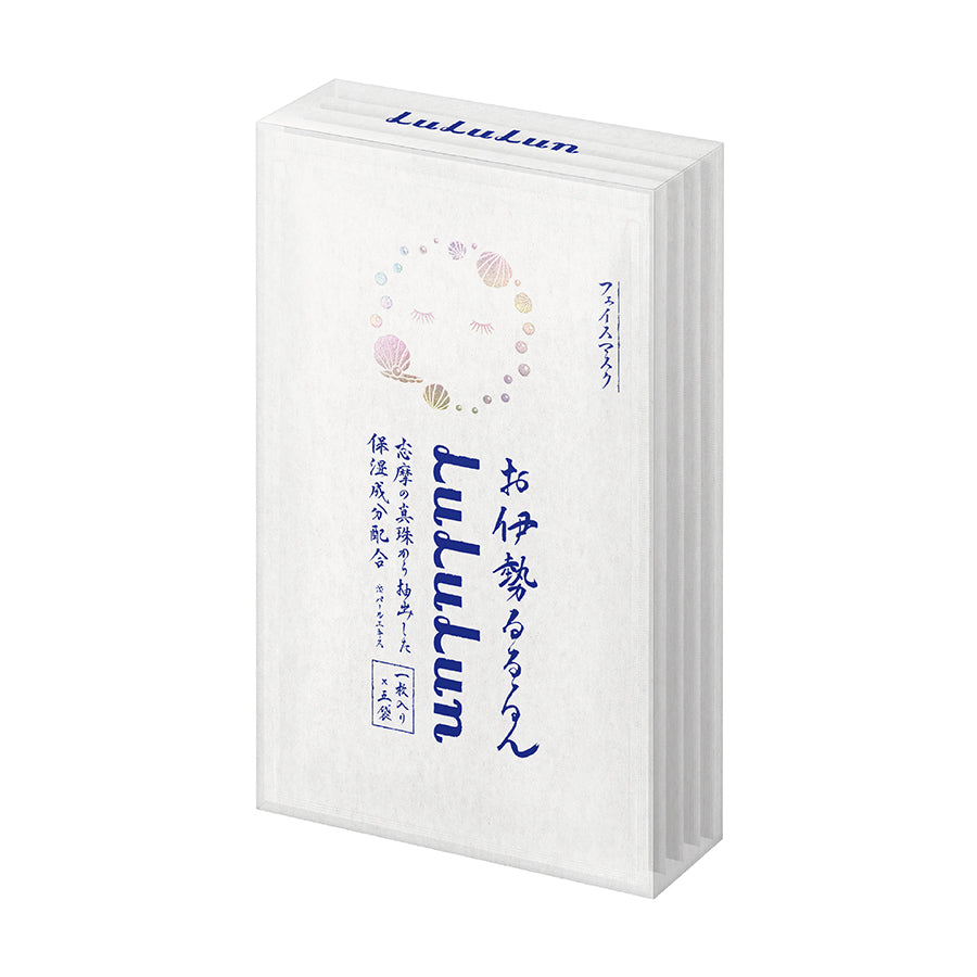 LULULUN Face Mask Ise-Shi Pearl 5pc (5pcs)