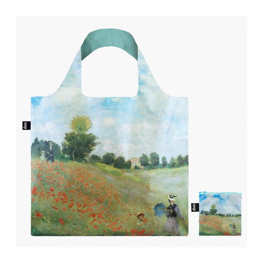 LOQI Fold Bag - Wild Poppies (Monet) - LOG-ON