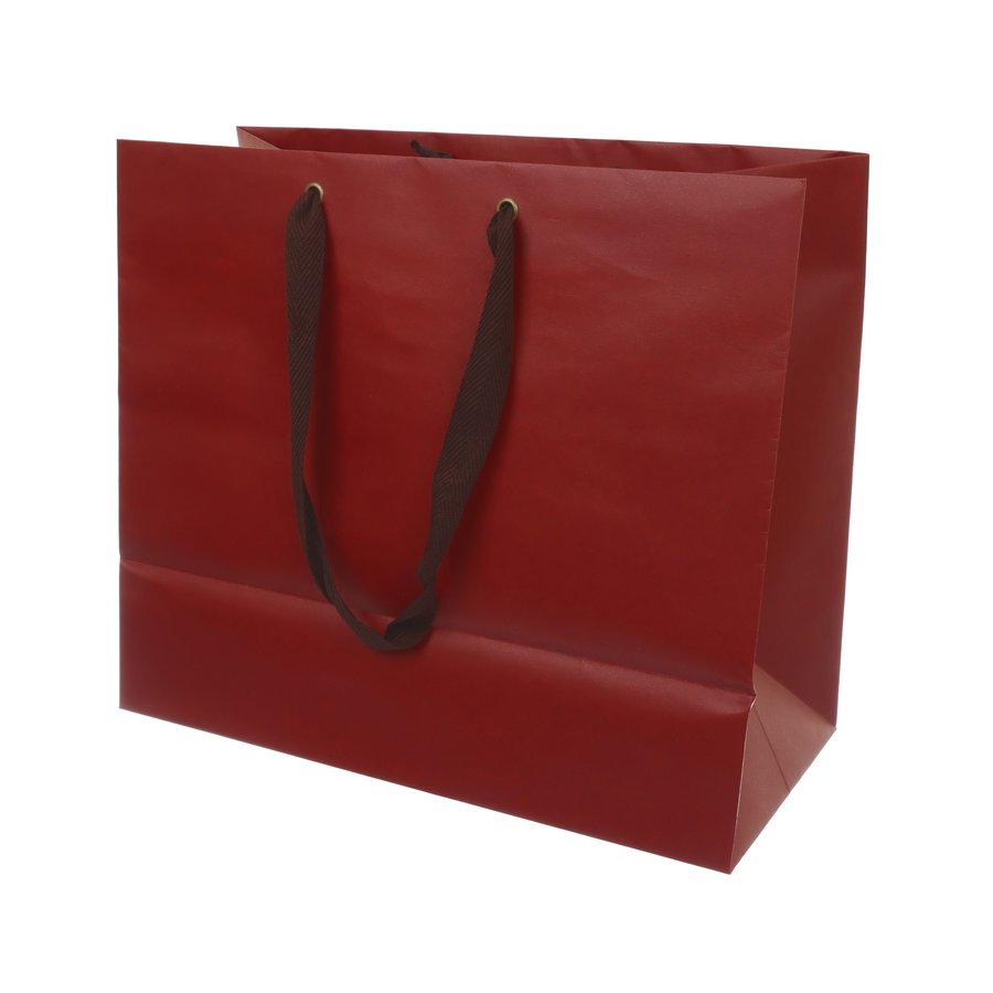 TSUTSUMU Paper Bag L 36X42X20cm - Matt Brown (200g)