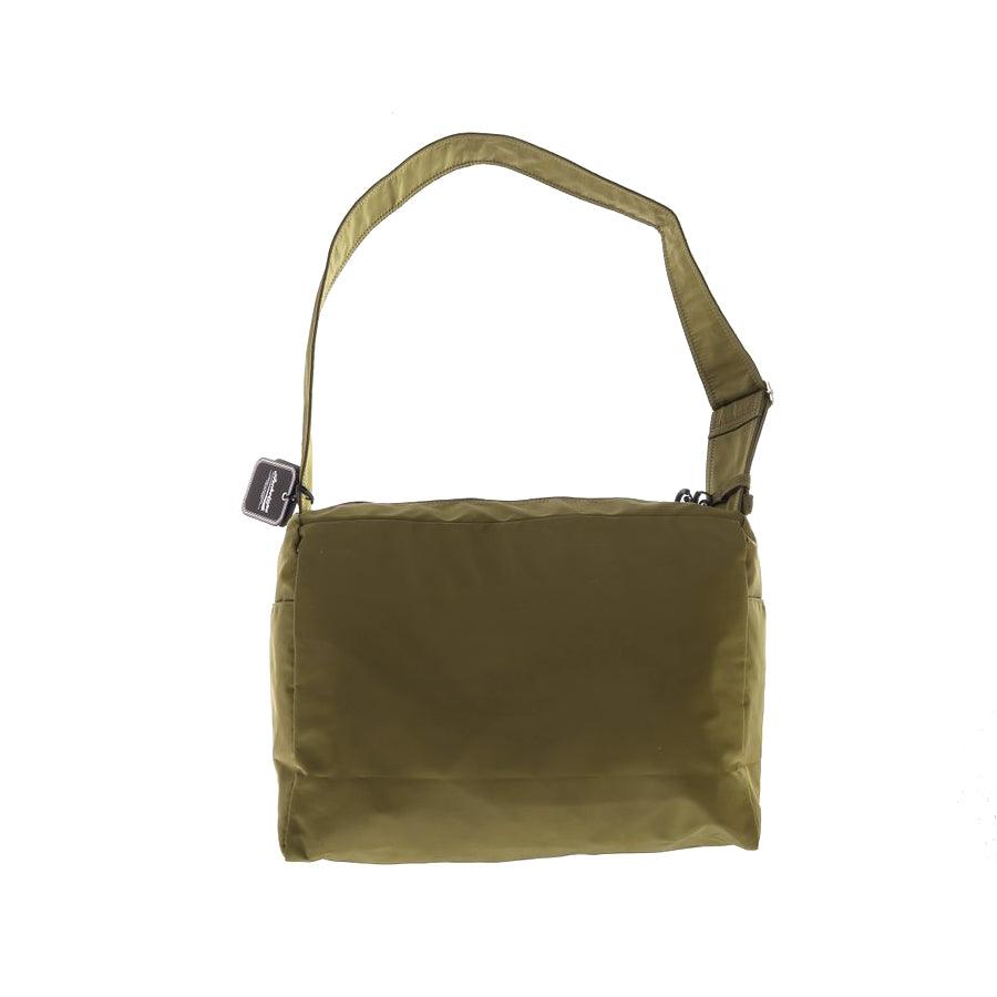 ARCHETYPE Oversize2.0 Nylon Shoulder Bag Green - LOG-ON