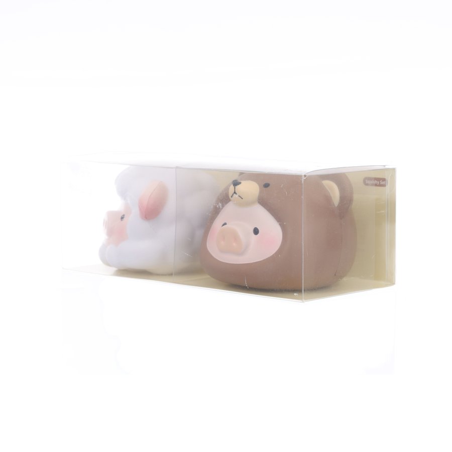TOYZEROPLUS 罐頭豬LuLu 豬熊豬羊系列 解壓球