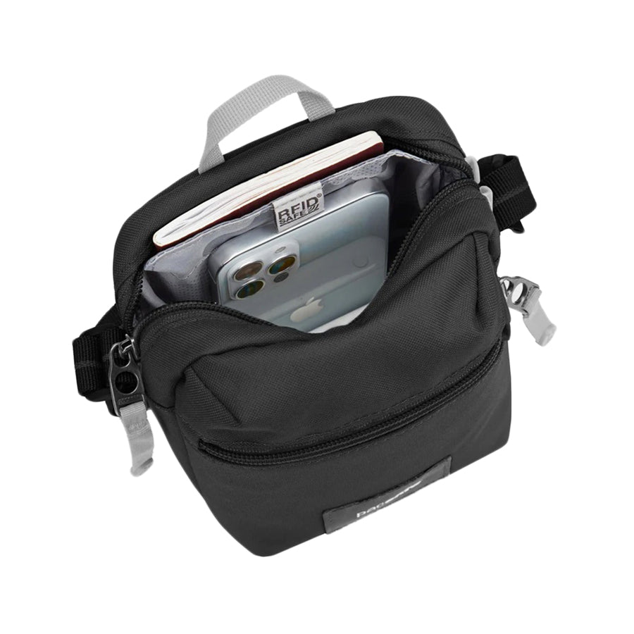 PACSAFE Go Micro Crossbody-Jet Black