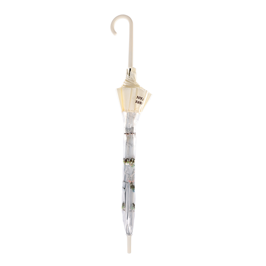 W.P.C. Masayuki Oki Cat Plastic Umbrella Off White (390g)