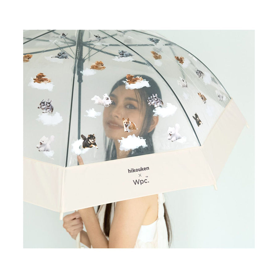 W.P.C. Hikouken Flying Dog Umbrella Off White (390g)