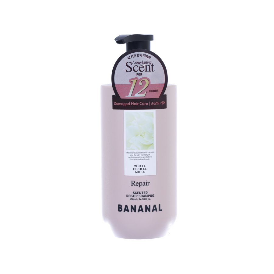 BANANAL 深層護理香氛洗髮露(花漾白麝香) (500mL)