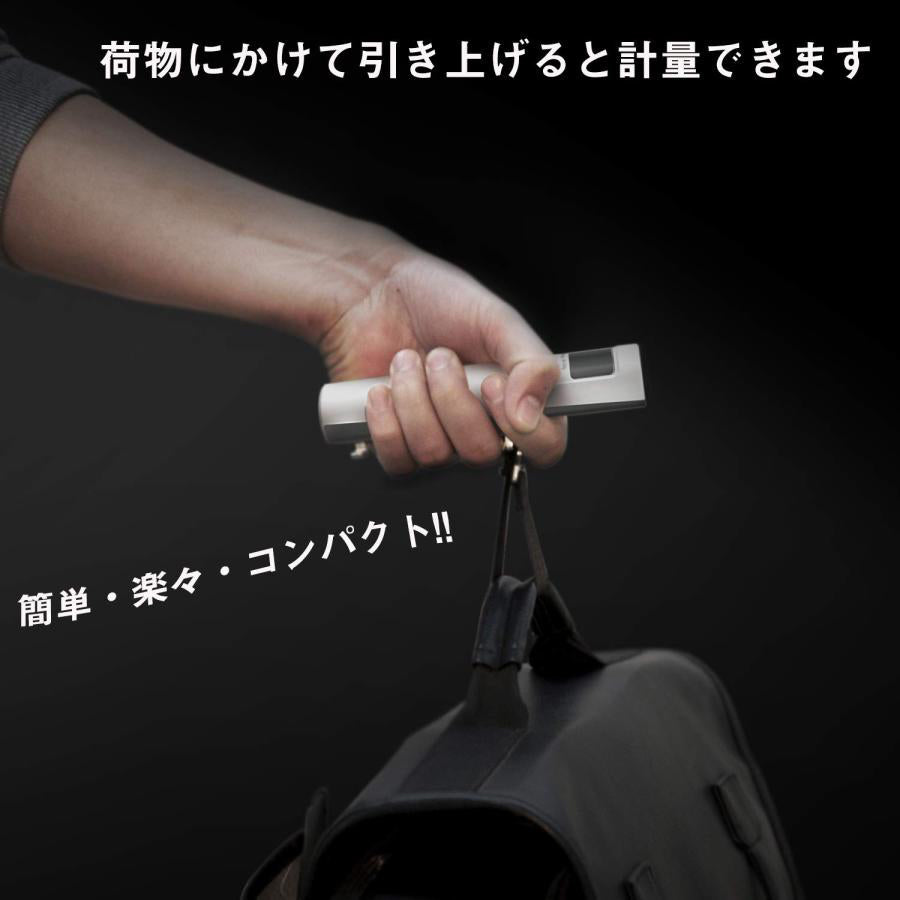 JTB LUGGAGE SCALE WITHOUT BATTERY - WH (100g)