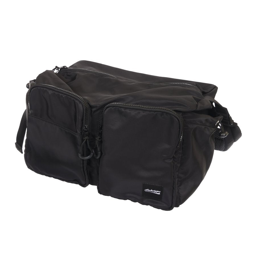 ARCHETYPE Oversize 3.0 Cross Shoulder Bag Black