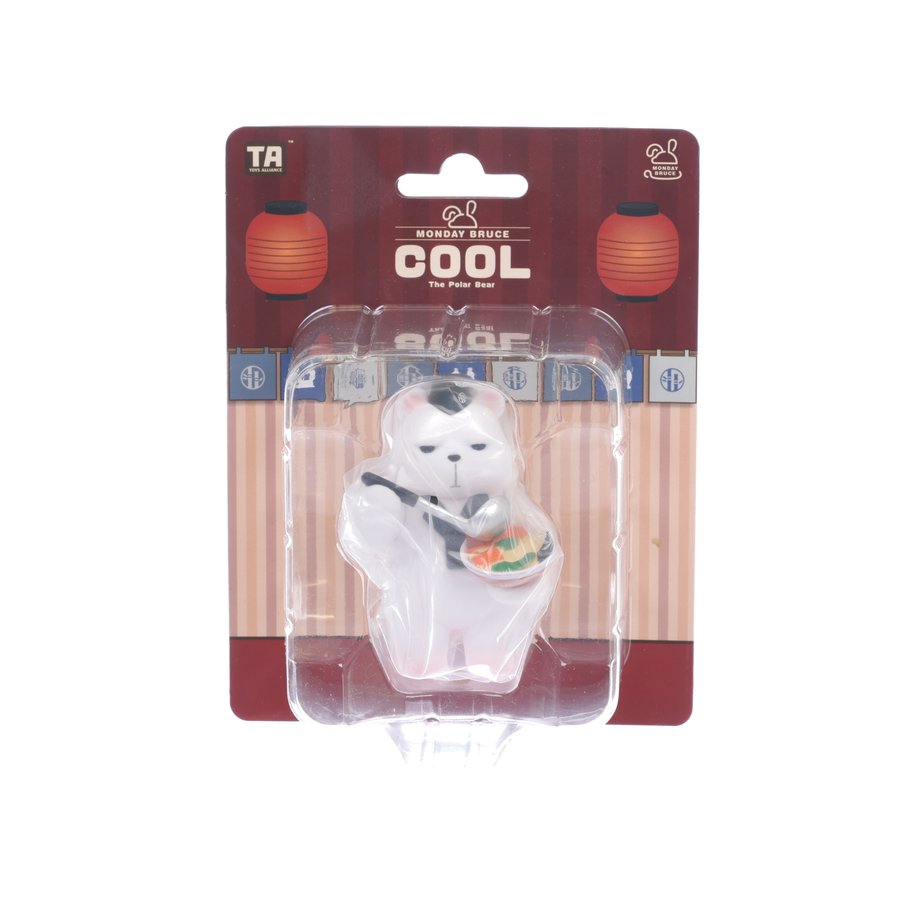 TOYS ALLIANCE 星期一的布魯斯白熊阿酷COOL (掛卡裝)