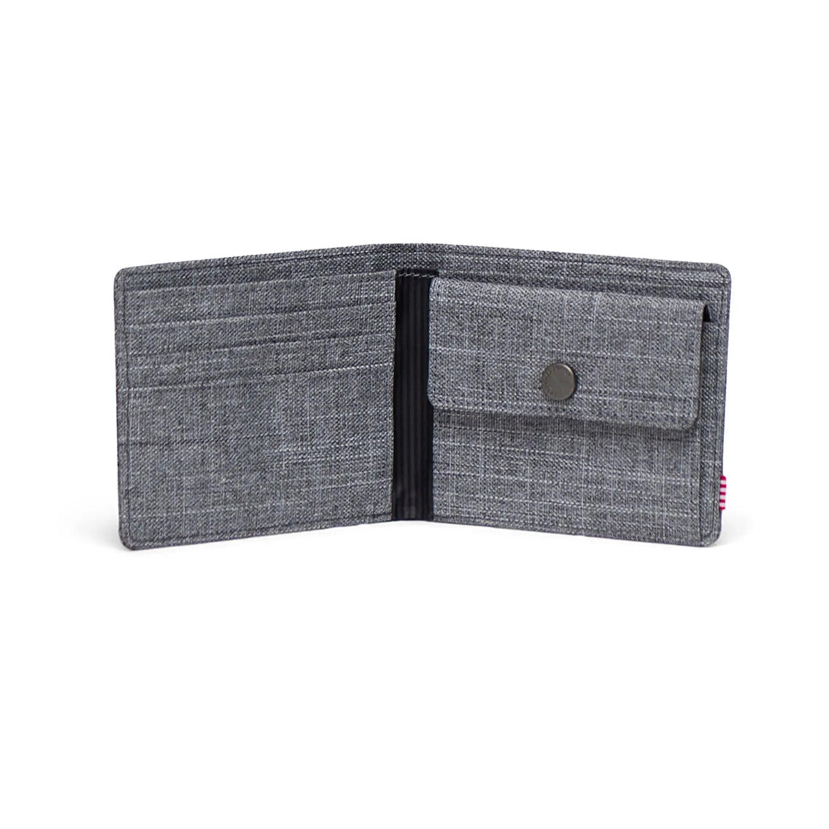 HERSCHEL HSC S324 Roy Coin Wallet - Raven Crosshatch