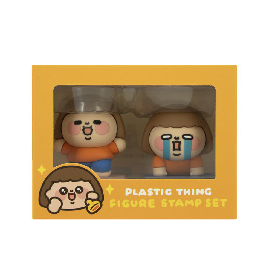PLASTIC THING Stamp Set (Happy & Cry)