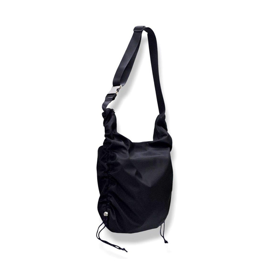 ARCHETYPE Abby Nylon Shoulder Bag Black