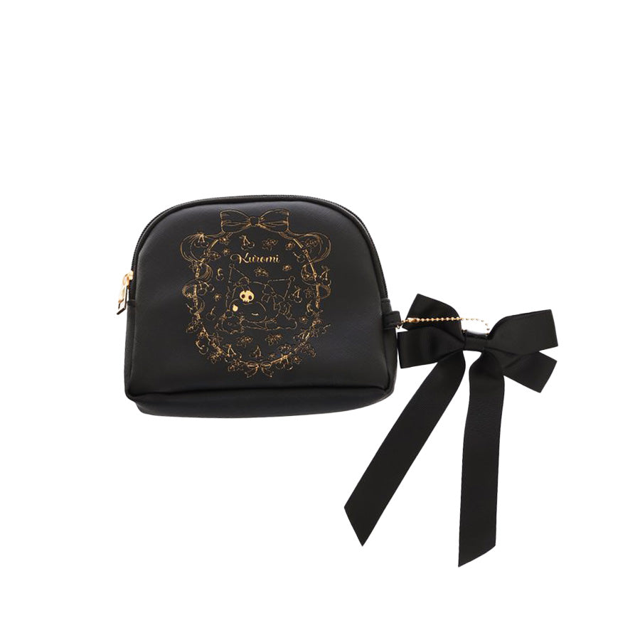 SENBADO Stripe Fur Handy Bag 622-0263 Grey (170g)