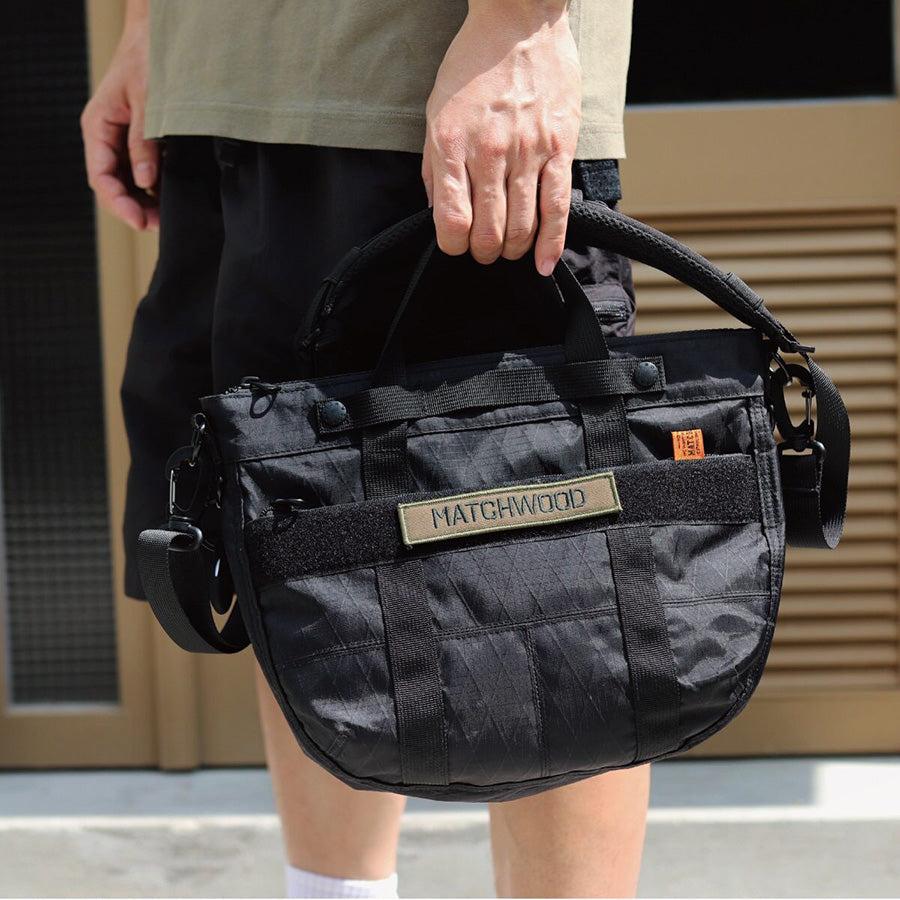MATCHWOOD Cruise Shoulder Bag - Black (310g)