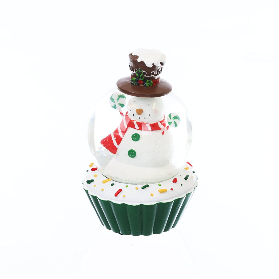 ART PRINT APJ - Cupcake Snow Globe (Snowman A) (350g)