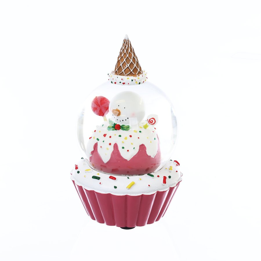 ART PRINT APJ - Cupcake Snow Globe (Snowman B) (350g)