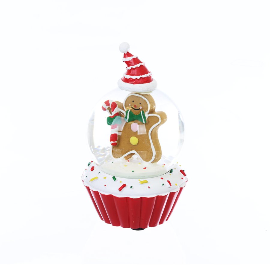 ART PRINT APJ - Cupcake Snow Globe (Gingerbread) (350g)
