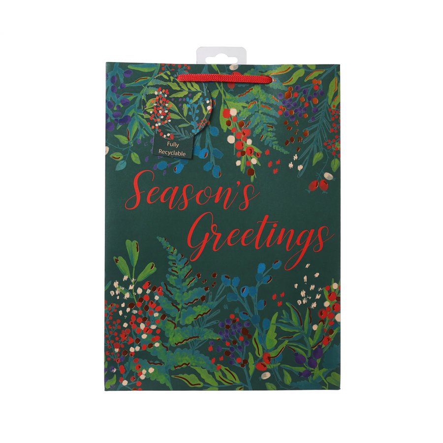 TOMSMITH Xmas Paper Bag L - Festive Gathering