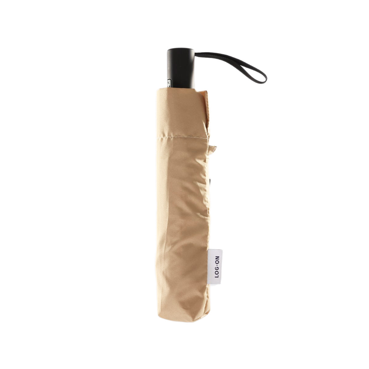 LOG-ON ASC 53cm Autos Light Folde Umbrella Beige