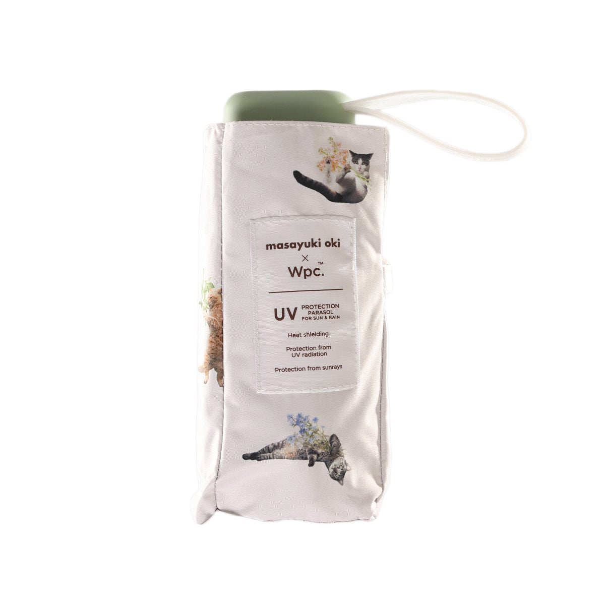 W.P.C. Masayuki Cat 5Mini Fold 47cm-Off White (220g)