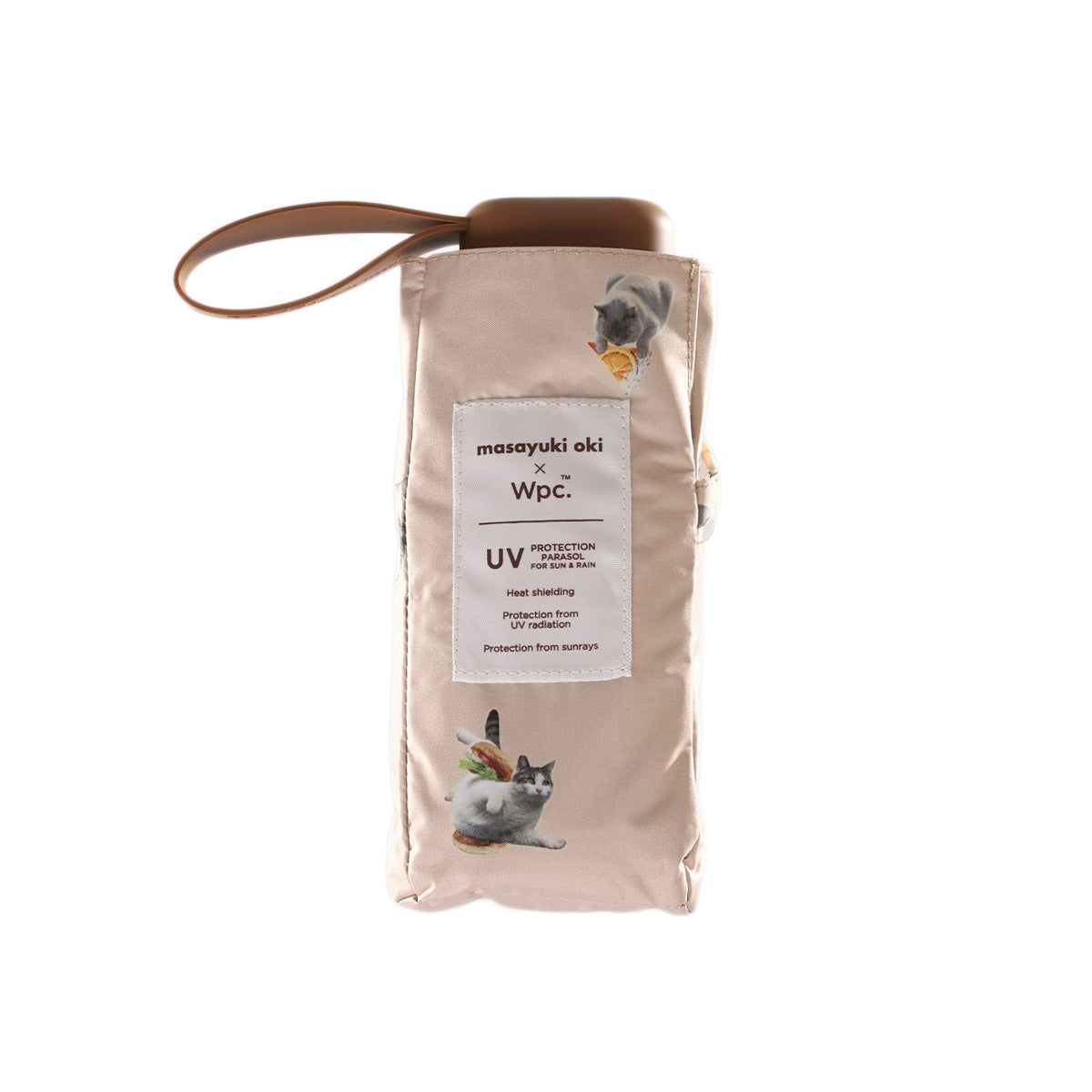 W.P.C. Masayuki Cat 5Mini Fold 47cm-Beige (220g)