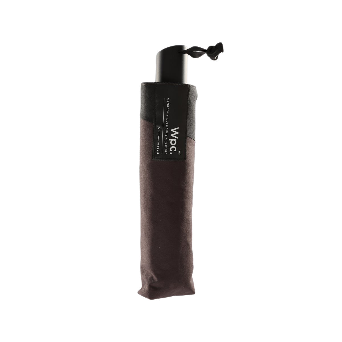 W.P.C. Back Protect Fold Umbrellab Brown X Black (300g)