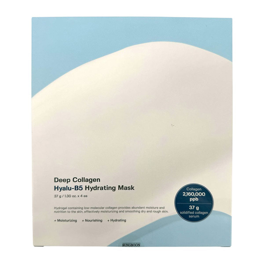 SUNGBOON EDITOR SUNGBOON EDITOR DEEP COLLAGEN HYALU HYDRATING MASK 37G X 4