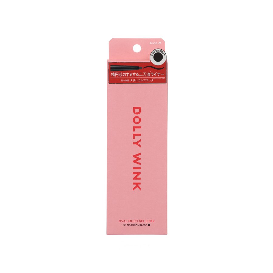 KOJI KOJI DOLLY WINK OVAL MULTI GEL LINER 01 NATURAL BLACK (0.10g)