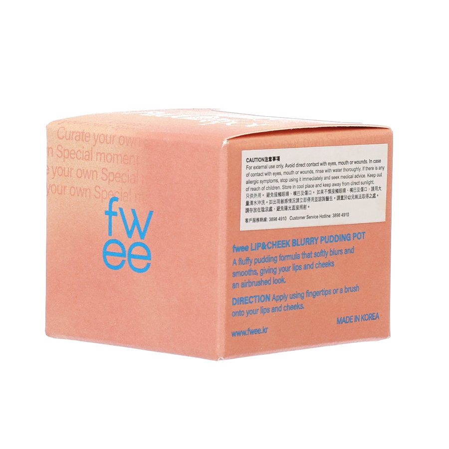 FWEE FWEE LIP&CHEEK BLURRY PUDDING POT OH! 5G