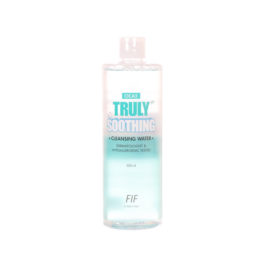 FAITHINFACE Cica5 Truly Soothing Cleansing Water (500g)