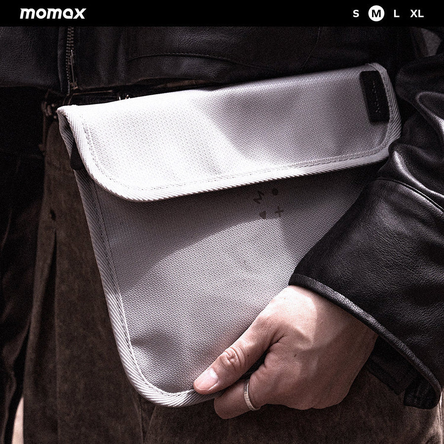 MOMAX 1-World Fireproof Protection Pouch (M) - GY