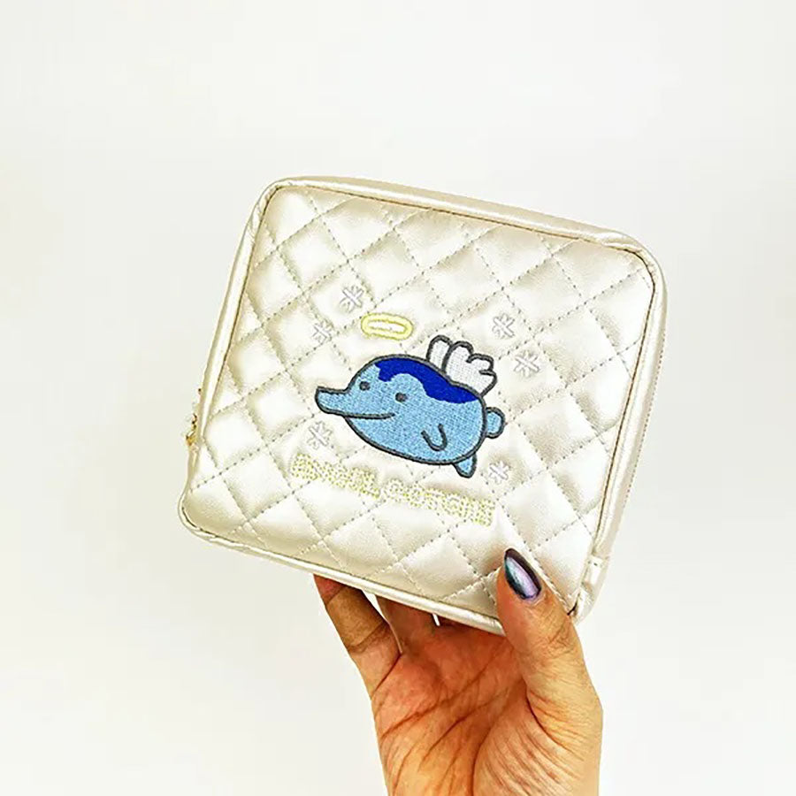 SUN-STAR F25 Tamagochi Quilted Pouch - Beige (80g)