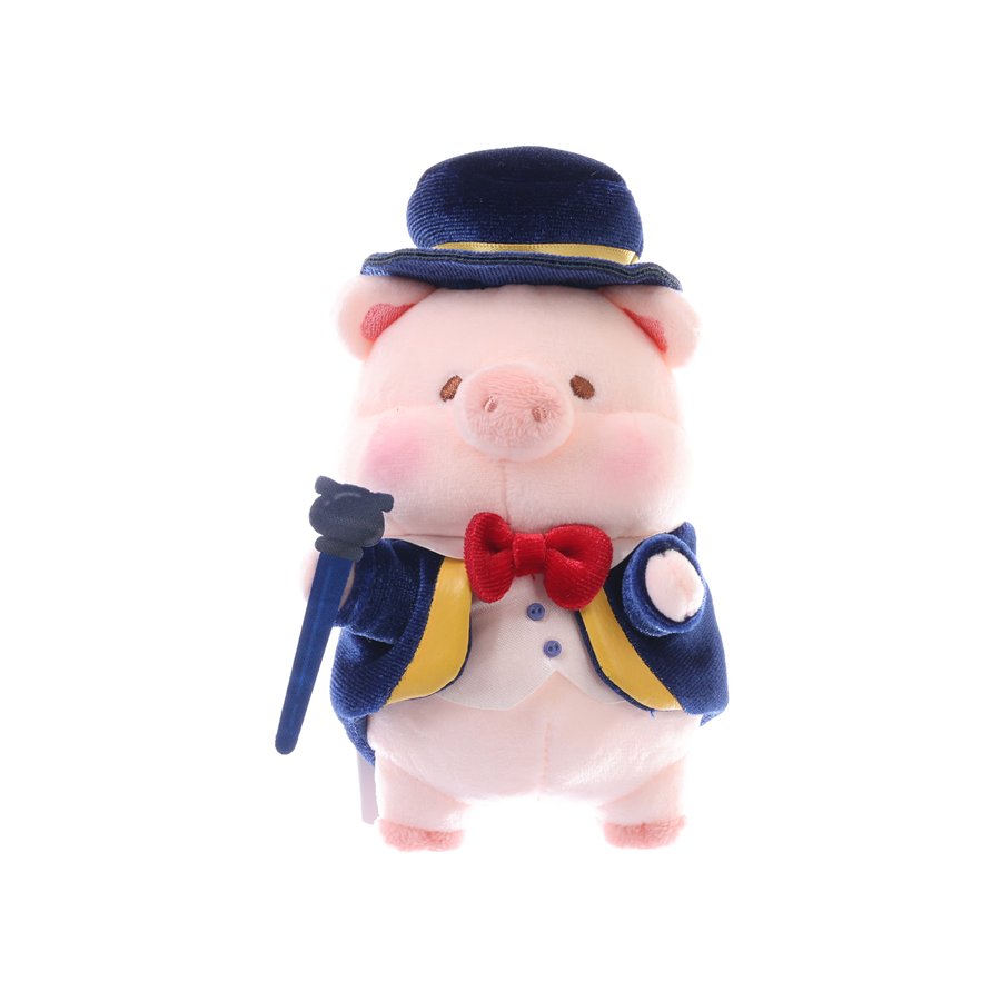 LULU THE PIGGY LuLu the Piggy LuLuLand - Billionaire Lu Plush Keychain
