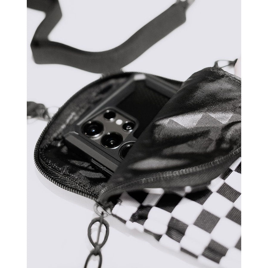 VAN'S Checker Phone Case - 12.5mm Black-White Check