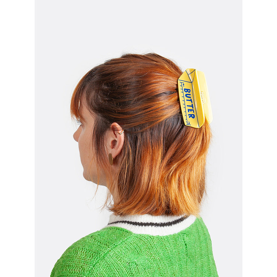 EATMYSOCKS Hair Claw - Butter
