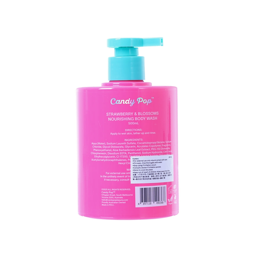 CANDY POP Nourishing Body Wash - Strawberry & Blossoms
