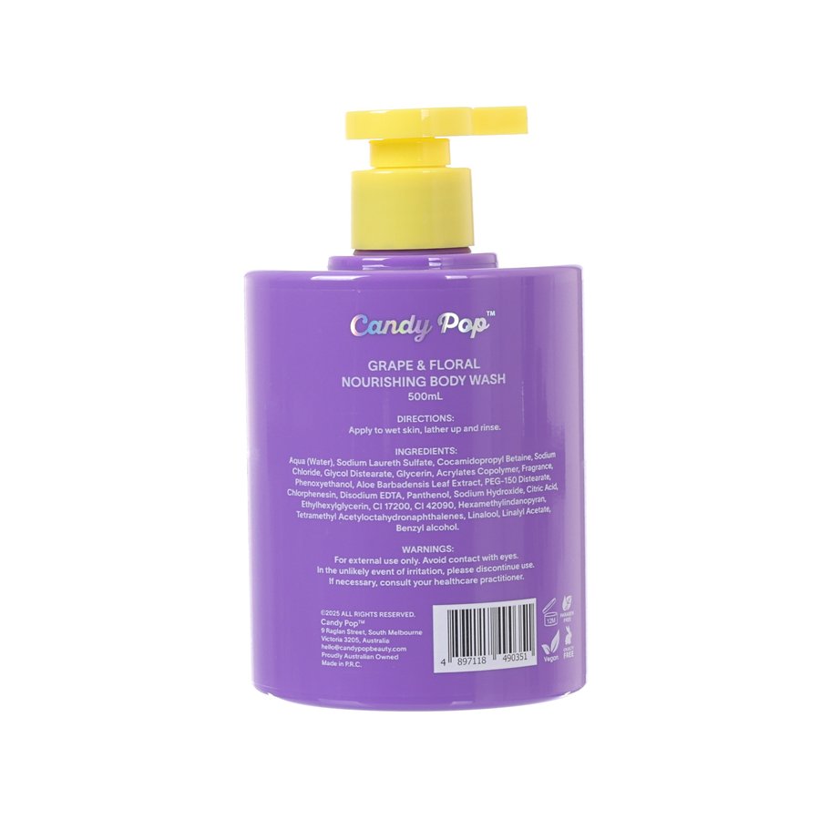 CANDY POP Nourishing Body Wash - Grape & Floral