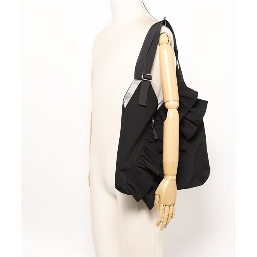 SENBADO F25 SEN THR V Cut Tote 622-3312 - BK (260g)
