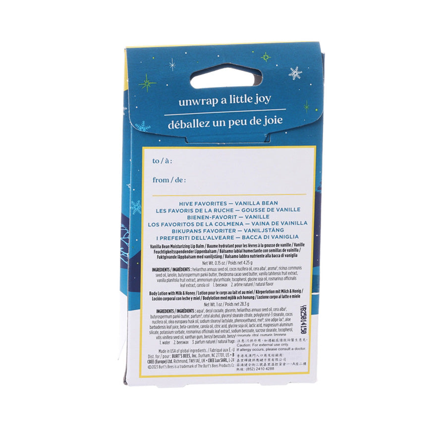 BURTS BEES Hive Favorites Vanilla Bean Gift