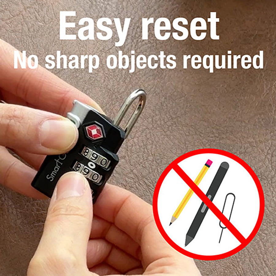 SMART GO TWIST Lock - TSA Color Indicator & Easy Reset