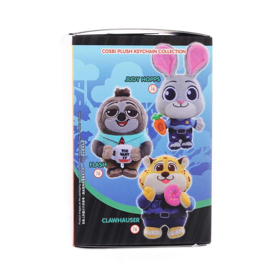 HOT TOYS Zootopia Cosbi Plush Collection