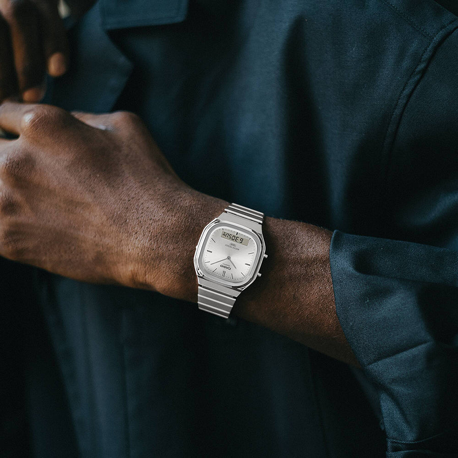 CASIO General Aq-240E-7A - Silver