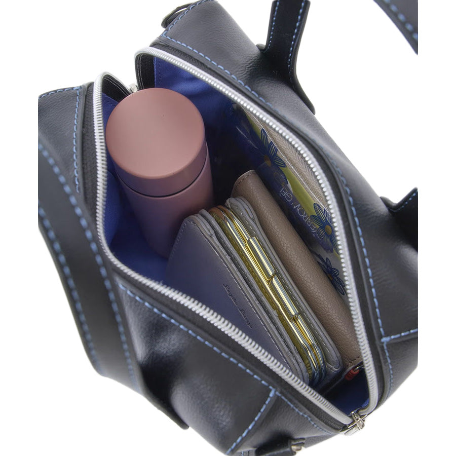LEGATO LARGO S26 Legato Heart Stitich 2-Way Shoulder Bag - Bk (250g)