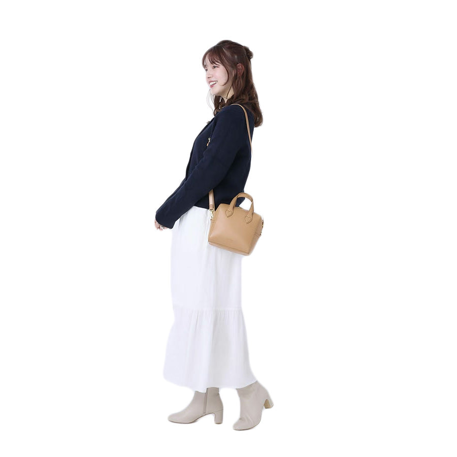 LEGATO LARGO S26 Legato Heart Stitich 2-Way Shoulder Bag - Ca (250g)